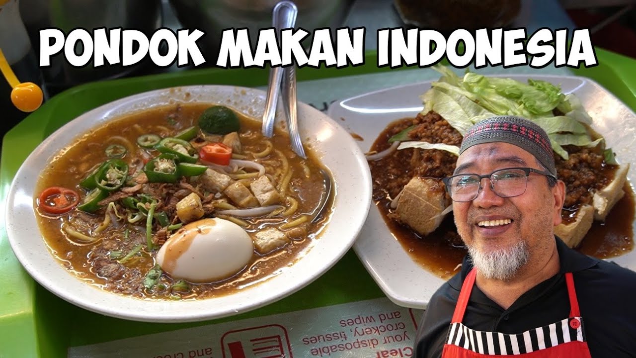 MAKAN SIANG di ALBERT CENTRE SINGAPORE | Mee Rebus Pondok Makan Indonesia