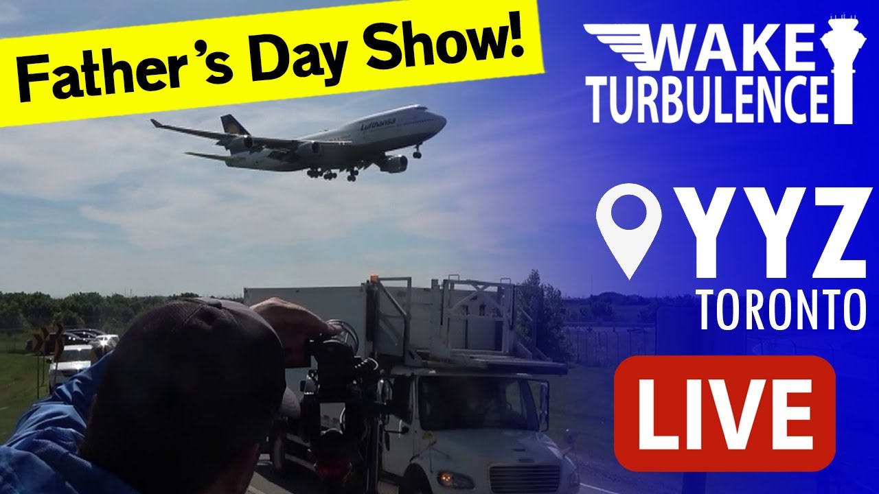🔴 LIVE Toronto Pearson Airport Plane Spotting ️✈️ Father's Day YYZ Action!