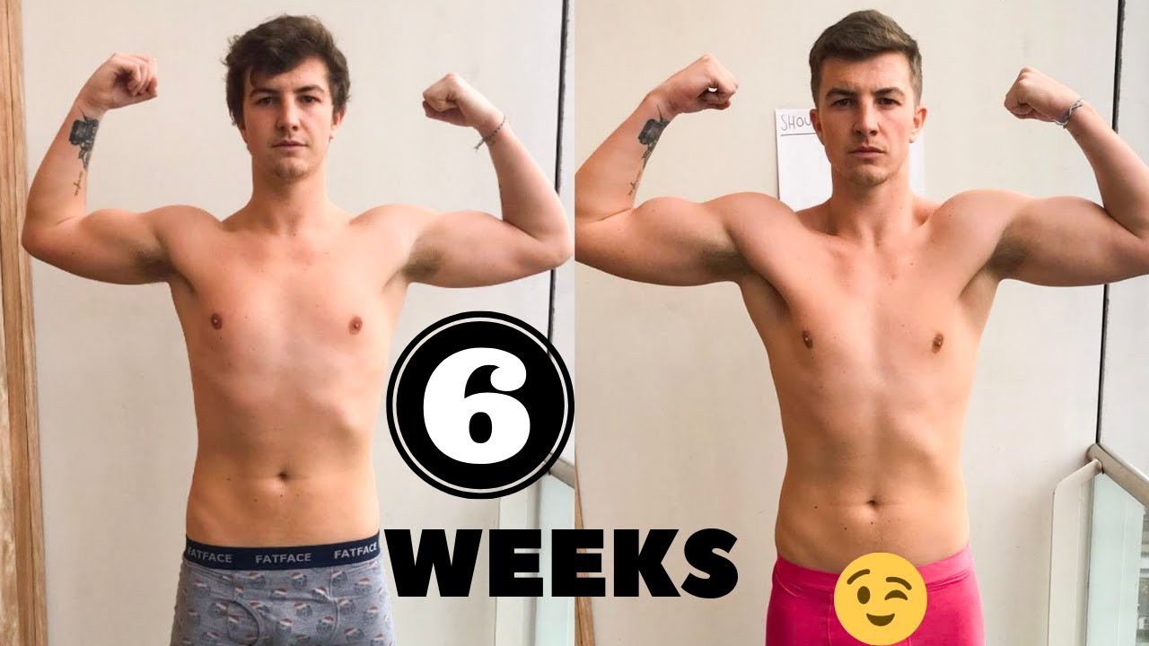 MY BODY TRANSFORMATION - BEFORE PHOTOS REVEALED + 6 WEEK PHOTOS HUGE CHANGES!