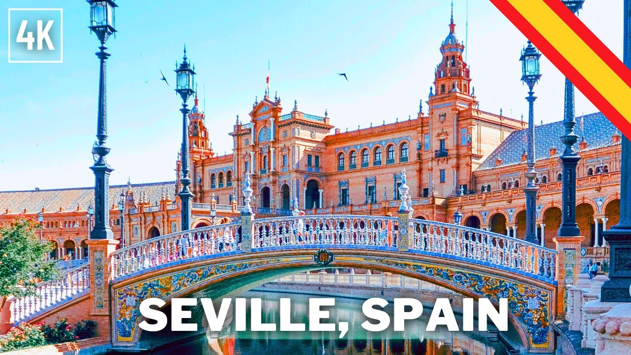 Seville Spain Walking Tour 2024 | 4K