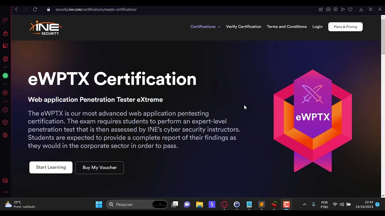 eWPTXv2 Certifica&ccedil;&atilde;o de Pentest Web Review + Dicas