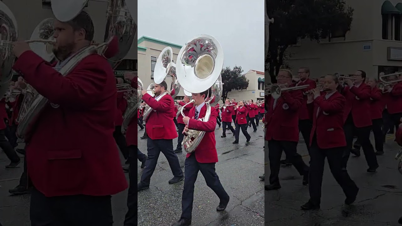 Band Directors Marching Band - 76 Trombones 🌹 Rose Parade 2026 🌹 Pasadena, CA 