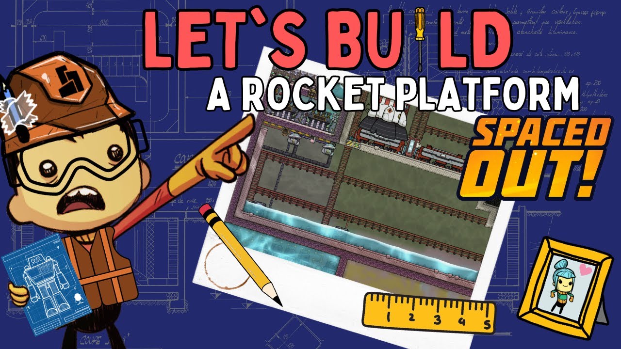 How to build a Rocket Launching Platform (Spaced Out)