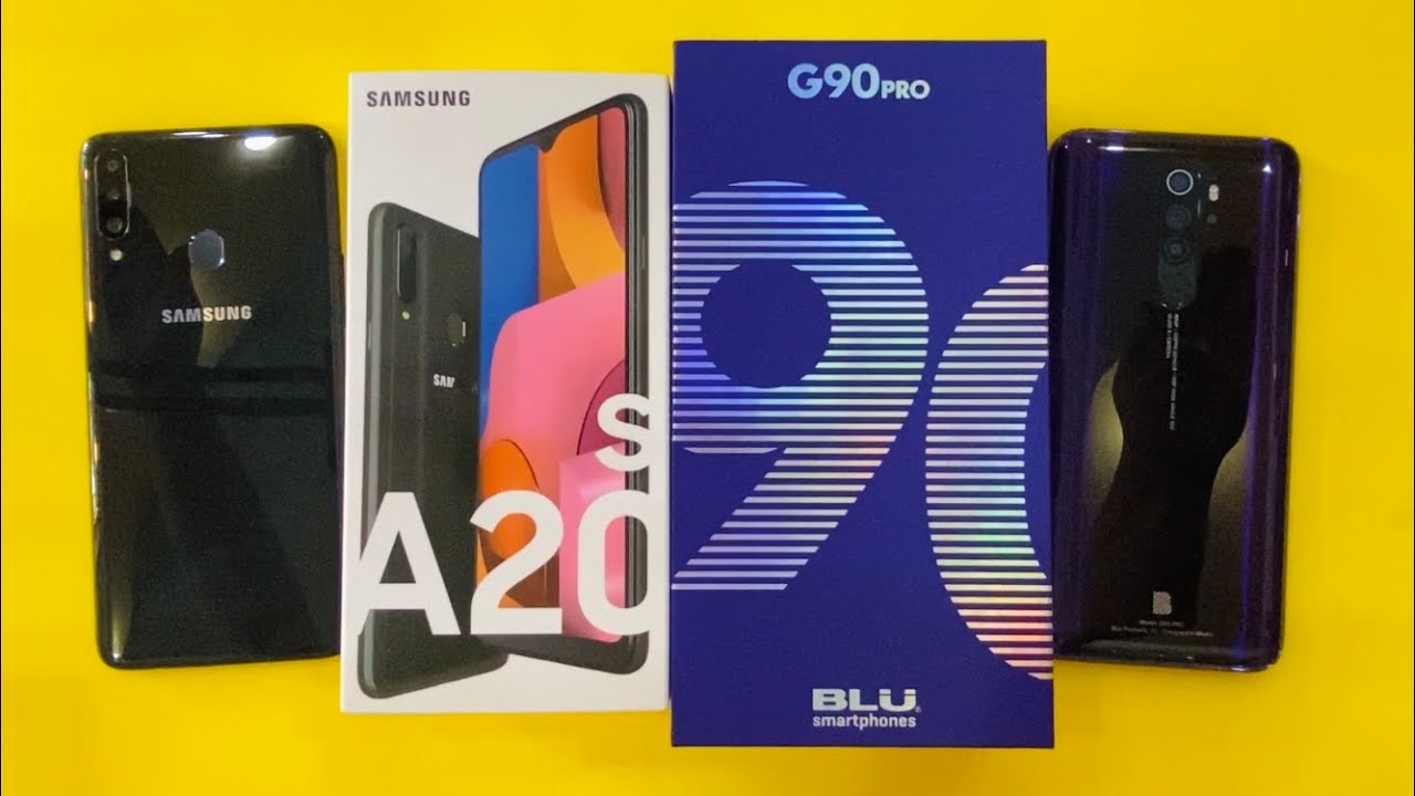 BLU G90 PRO vs Samsung Galaxy A20s