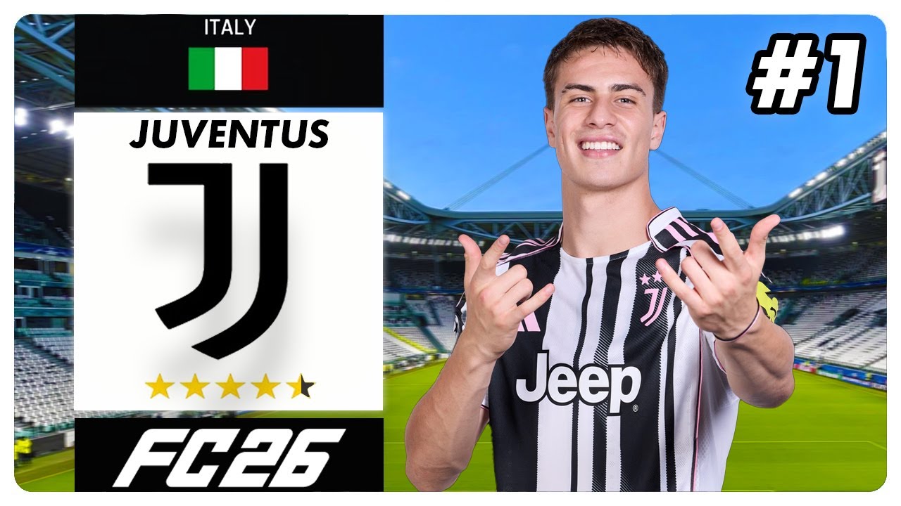 FC 26 Juventus Career Mode EP 1 - A New ERA!