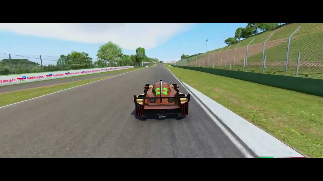 A single lap of the peugeot 9x8 at Imola