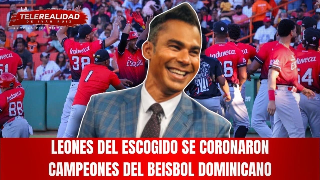 Leones del Escogido se coronaron campeones del beisbol dominicano.