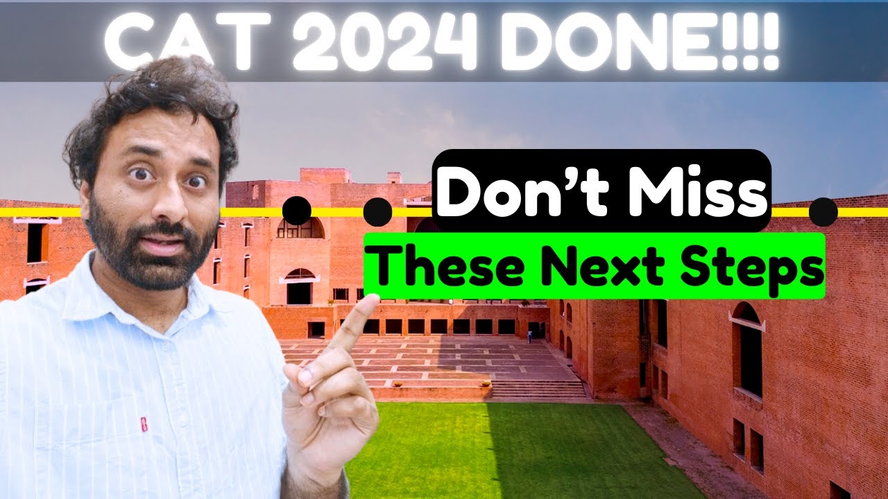 Post CAT 2024 Schedule 🤔📈 What to do according to your Score vs Percentile