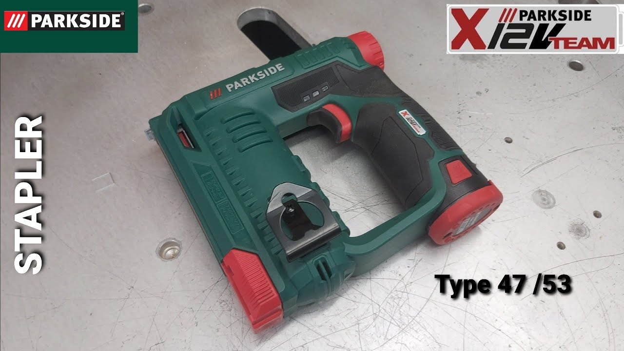 Степлер PARKSIDE X12V TEAM PAT 12 A1