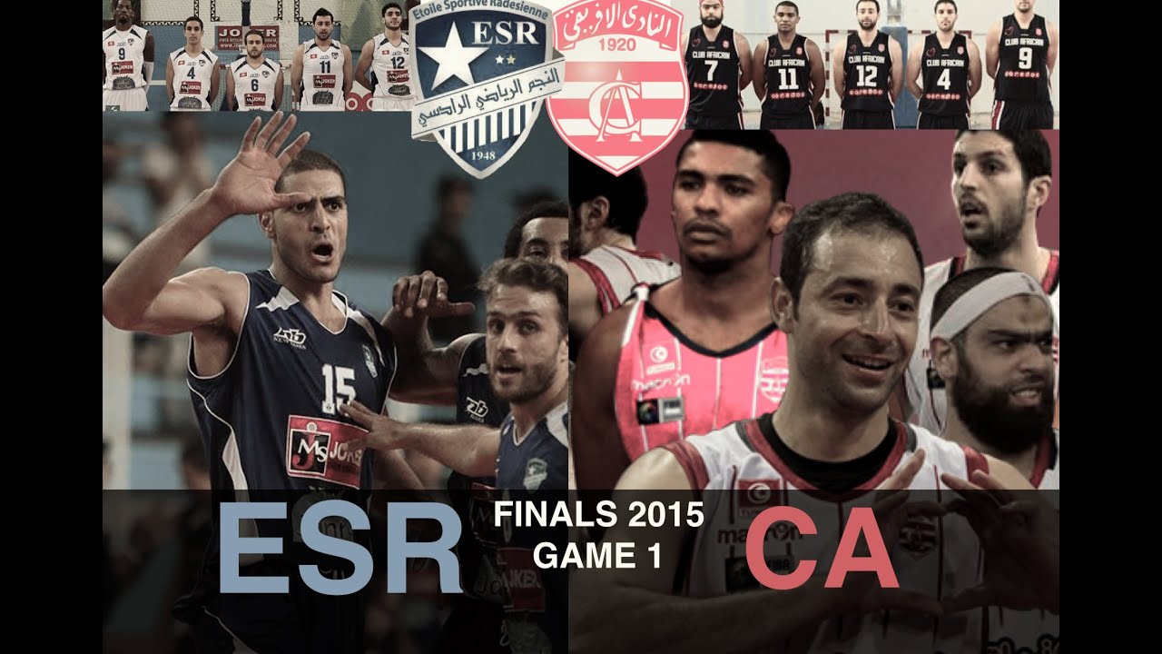 ESR_CA #finale du championnat 2015 game 1