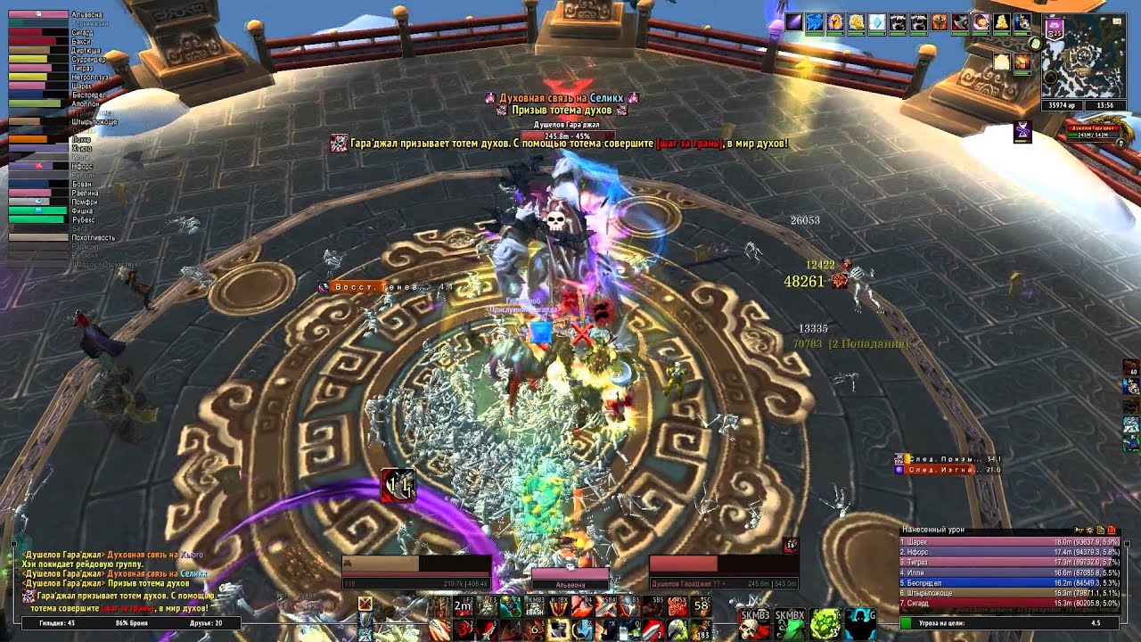 Exorsus vs Gara'jal the Spiritbinder (25 Heroic)