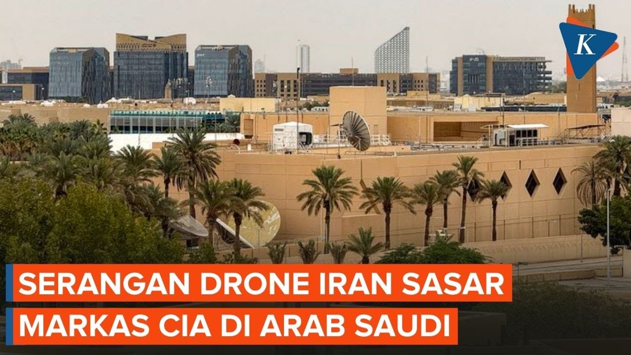 Markas CIA di Arab Saudi Diserang Drone Iran