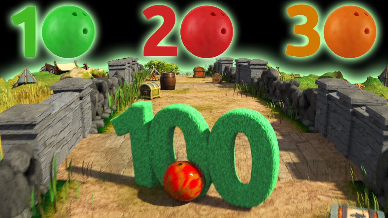 Kinetic Sand Shapes Numbers & Alphabet with Bowling Ball Bash Smash Race Adventure for Children