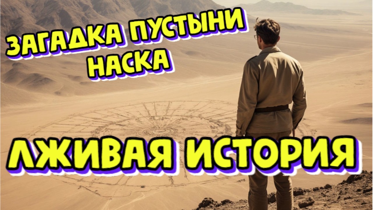 Загадка ГЕОГЛИФОВ пустыни НАСКА или ЛЖИВАЯ ИСТОРИЯ