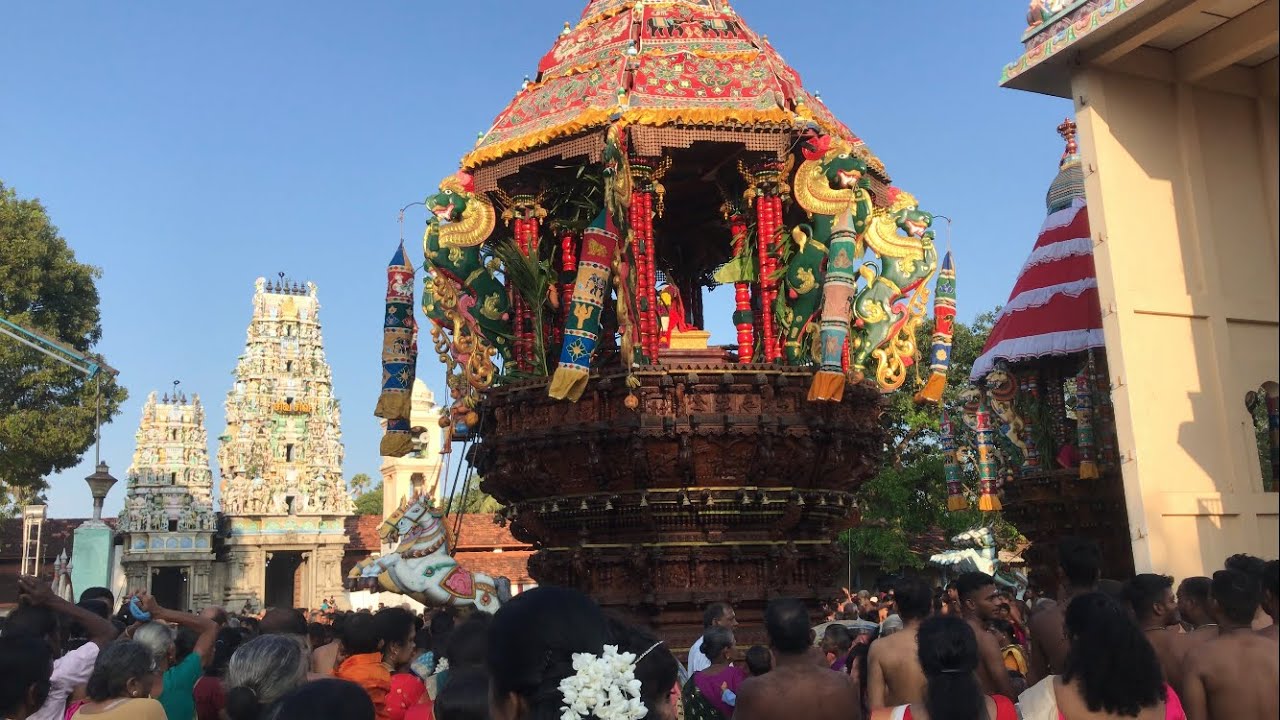 Karainagar Sivan Temple Chariot Festival