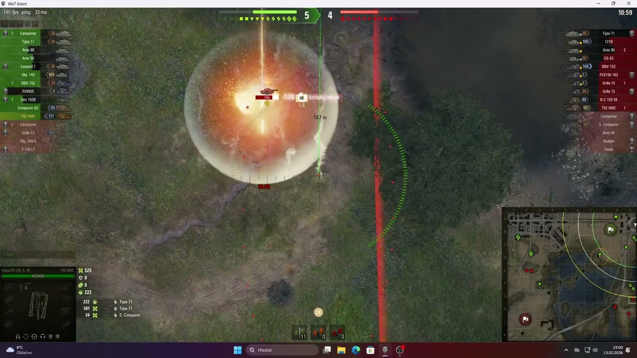 World of tanks dělomrd 45