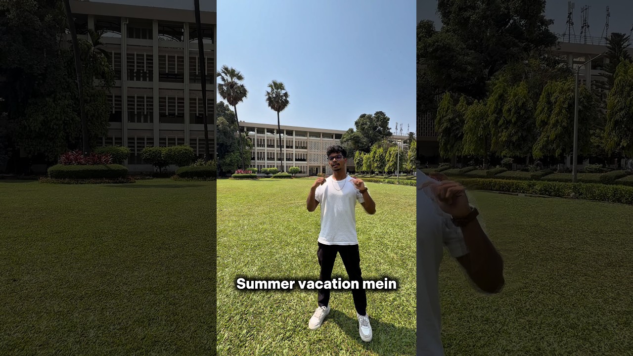 Why IIT vacations are so painful 😣 Ft IIT Bombay #iitbombay #minivlog #viralshort #iitmotivation