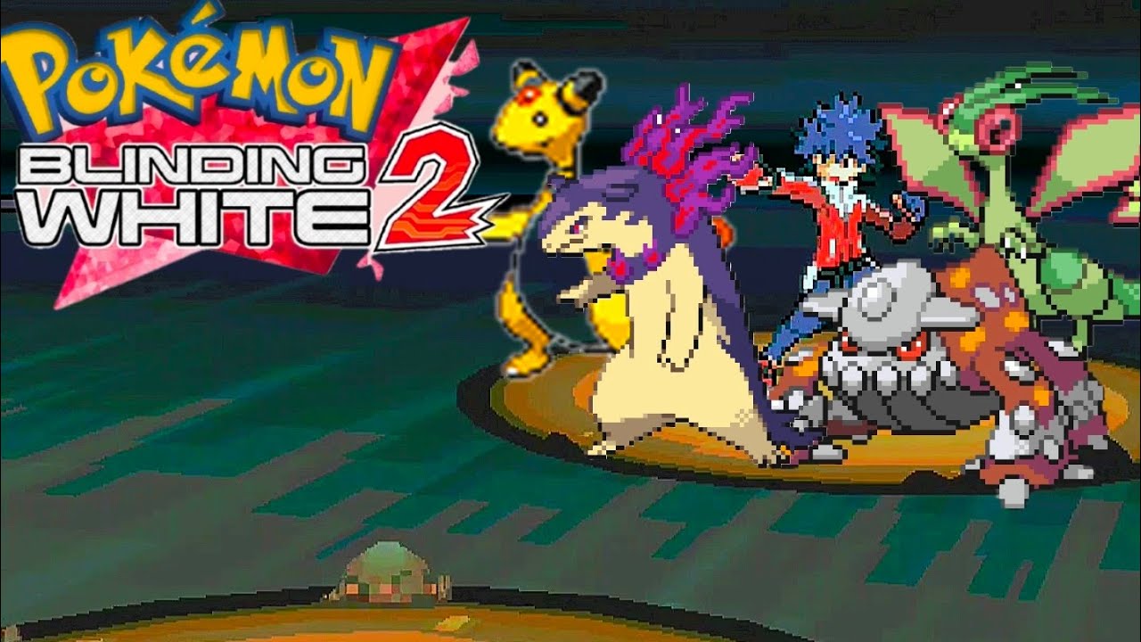 Pokemon Blinding White 2- Hugh & Benga Battle