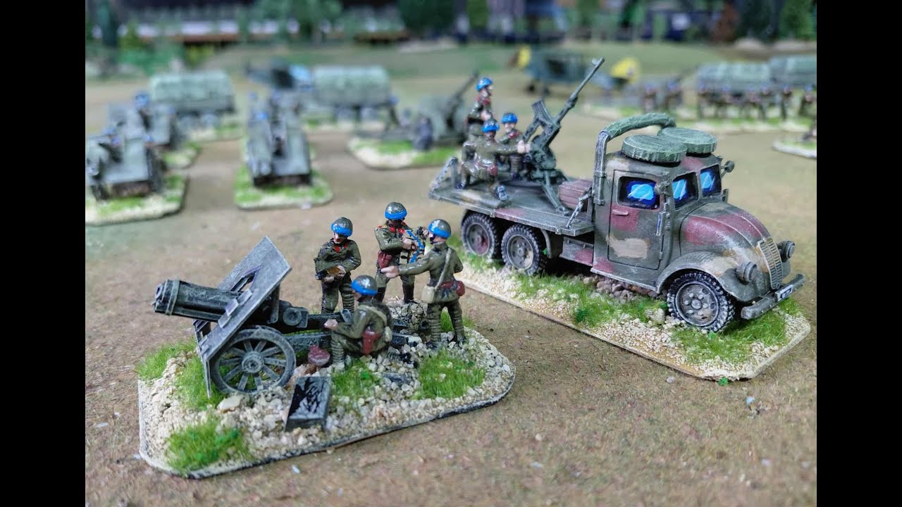 The Slovak Fast Brigade at Barbarossa for Rapid Fire! rules in 20mm