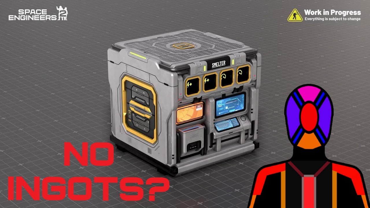 SPACE ENGINEERS 2: NEW PRODUCTION SYSTEM? NO INGOTS?