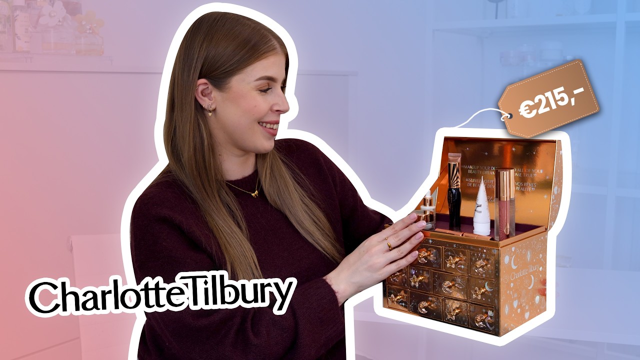 Deze moet je niet kopen! Charlotte Tilbury adventskalender 2025 🧡🎄