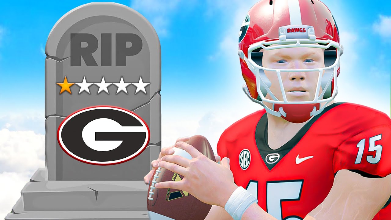 I Gave Georgia the Death Penalty in NCAA 14