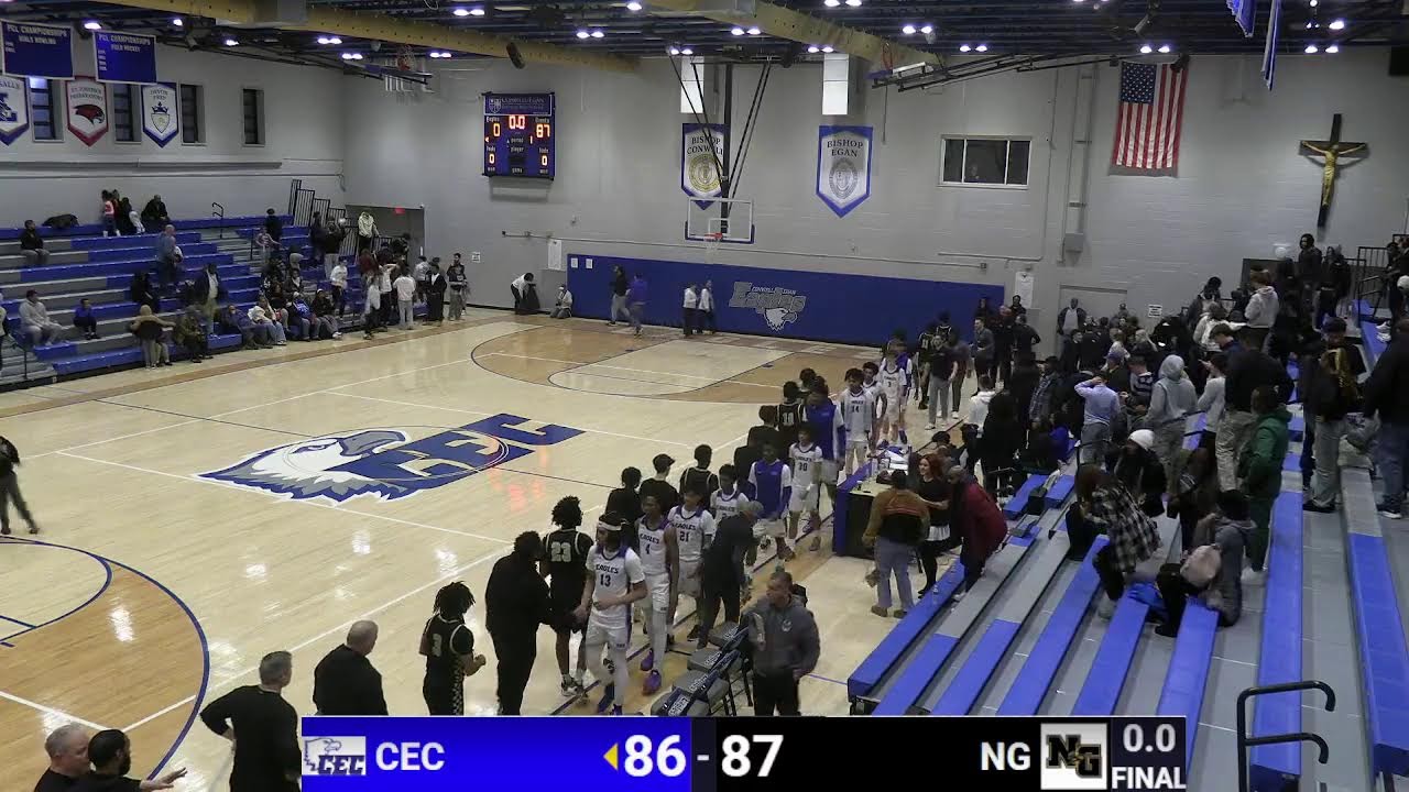 Senior Broadcast: Conwell-Egan Vs. Newman-Goretti Varsity Basketball