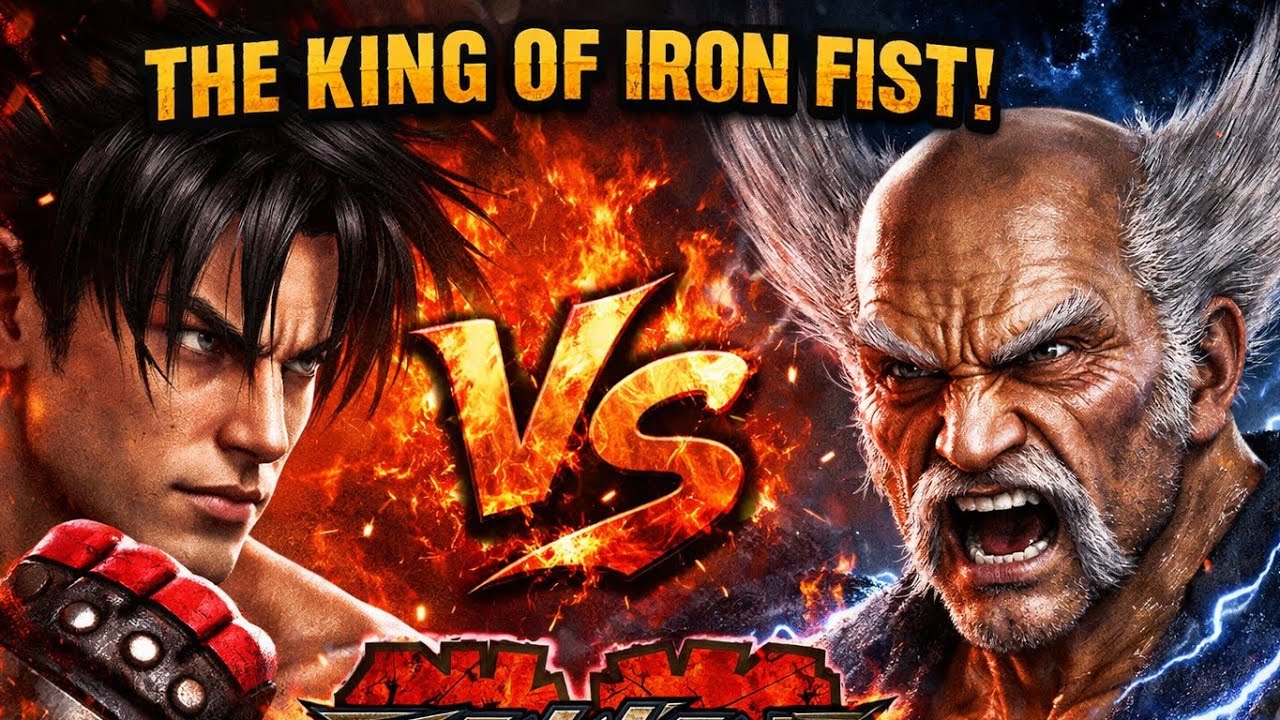TEKKEN TAG - TOURNAMENT - GREATEST VIDEO GAME FIGHT SCENES OF ALL TIME - HEIHACHIVSJIN  ARCADE GAME 