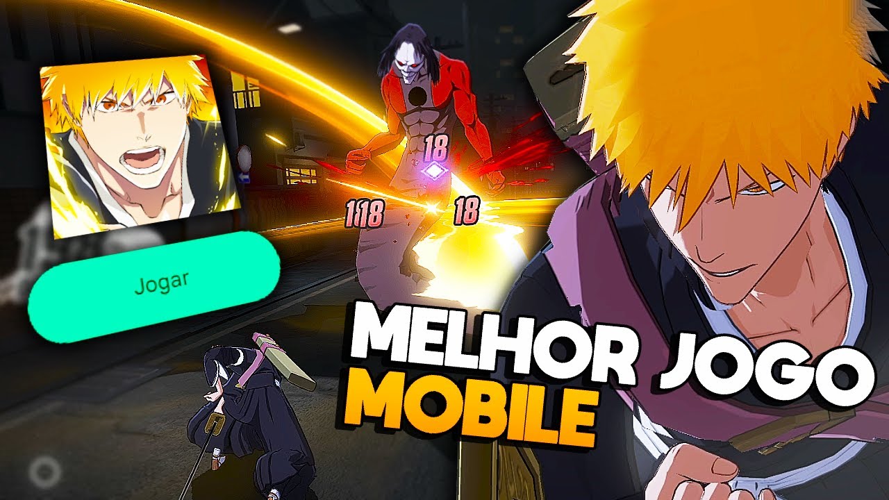 O MELHOR JOGO MOBILE? JOGUEI o BLEACH SOUL RESSONANCE!!! É o MELHOR JOGO de BLEACH de TODOS?