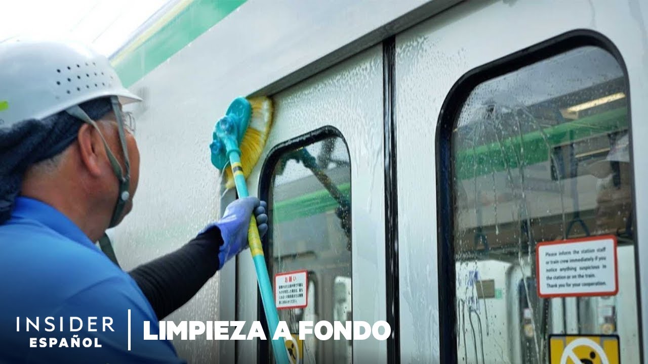 Cómo se mantienen limpios los trenes y las estaciones del Metro de Tokio | Limpieza a fondo