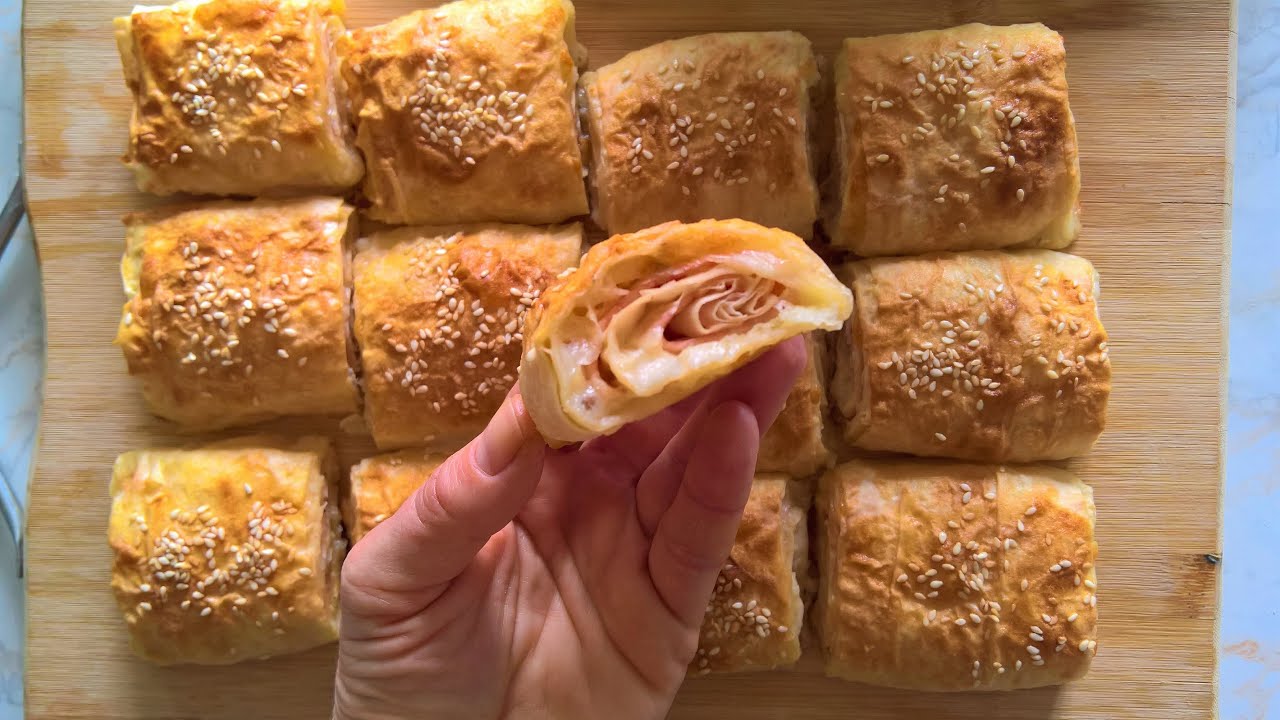Pica rolnice od gotovih kora/Brza i ukusna večera ili doručak