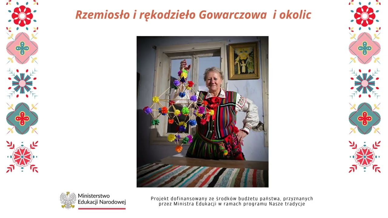 Gowarczowskie Portrety _ Teresa Duda _  dziewiarstwo, tkactwo, ozdoby