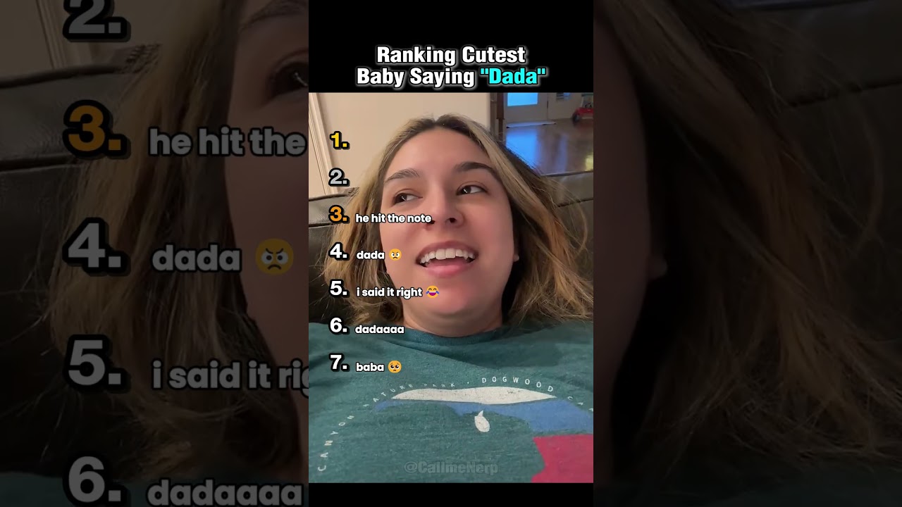 Рейтинг самых милых младенцев, говорящих «папа» 👶💖
