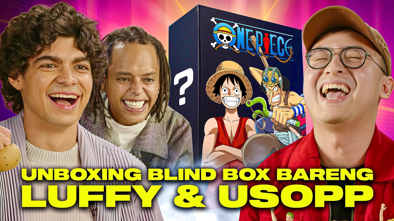 MEDY RENALDY UNBOXING MAINAN ONE PIECE BARENG LUFFY & USOPP ASLI: IÑAKI GODOY & JACOB ROMERO!