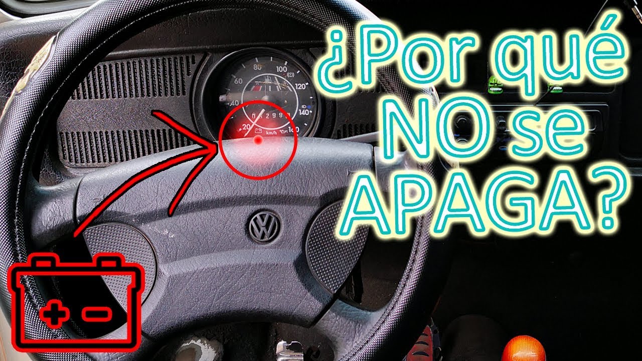 ¿Por Qué NO Se Apaga el Testigo de la Batería? Parte 1 // Vocho EFI