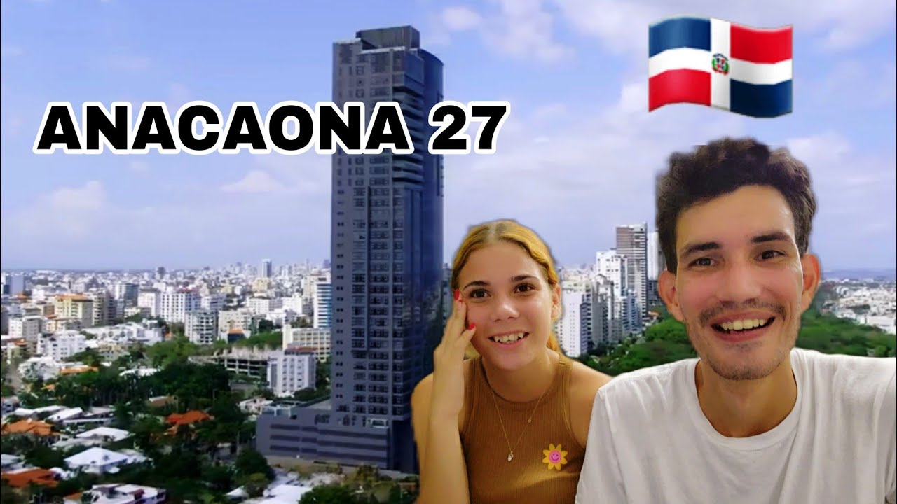 🇨🇺 Cubanos reaccionan a La Torre ANACAONA 27 (la MÁS alta de República Dominicana 🇩🇴