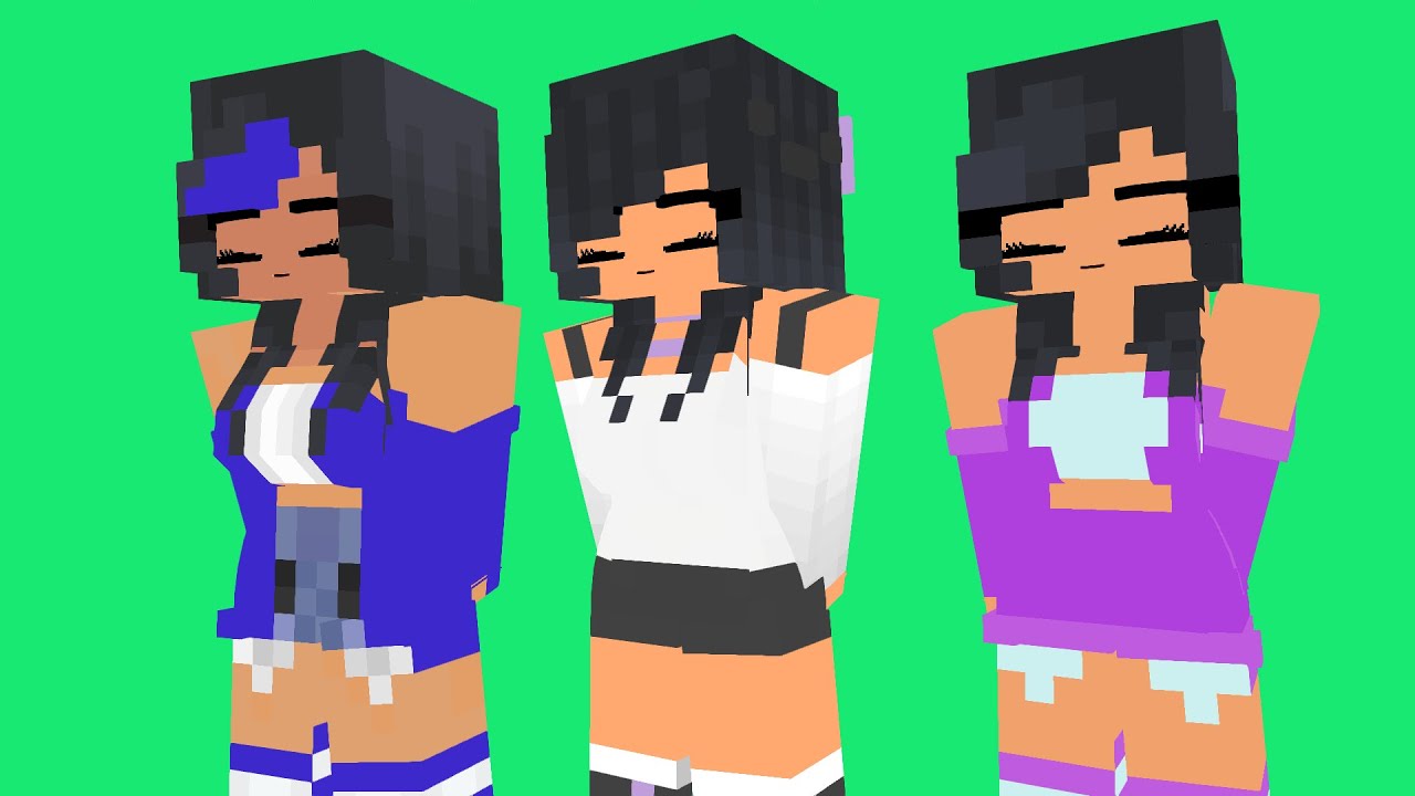 DARLING OHAYO SUPER IDOL DANCE : MINECRAFT ANIMATION | APHMAU  50 - MONSTER SCHOO