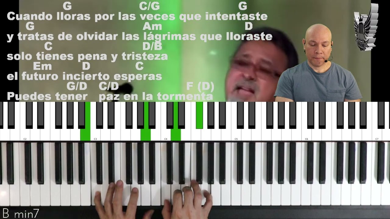 Paz En La Tormenta Renan Carias Piano Tutorial
