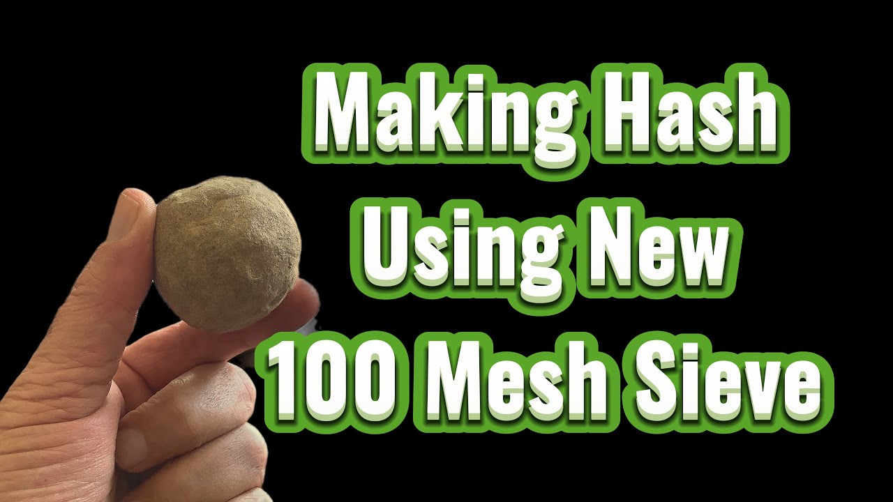 TLO First Time Making Hash With a New Sieve Screen