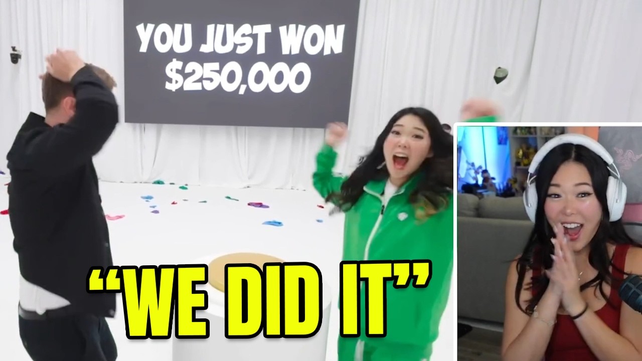 ExtraEmily выиграла 250 000 долларов на мероприятии MrBeast.