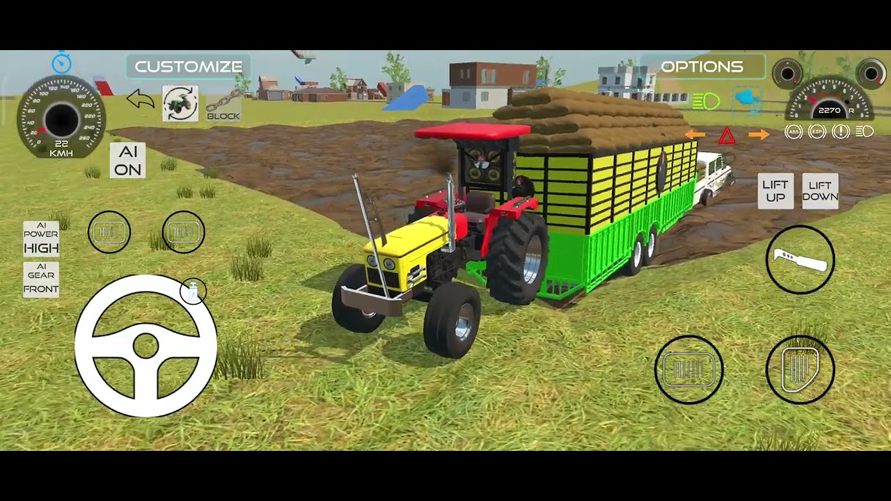 #hmt5911tractor kya HMT tractor Bolero Camper ke sath 2 toli kitchen se nikal sakta ha? 🚜🏁hmt5911💯