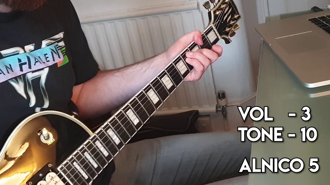 Alnico 5 vs Alnico 3 in Neck Humbucker Comparison