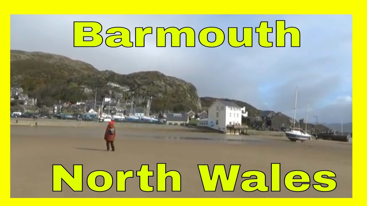 A walk into BARMOUTH from HENDRE MYNACH CARAVAN SITE in North Wales