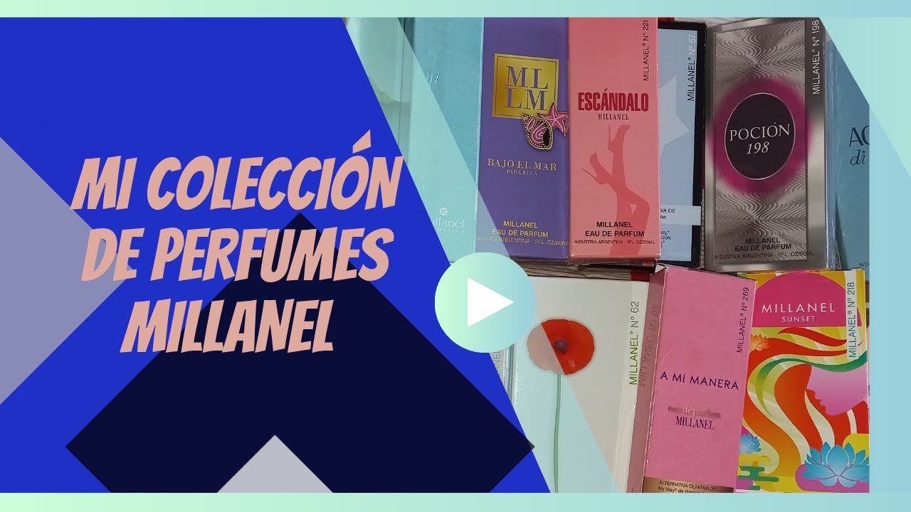 Mi colección de perfumes millanel