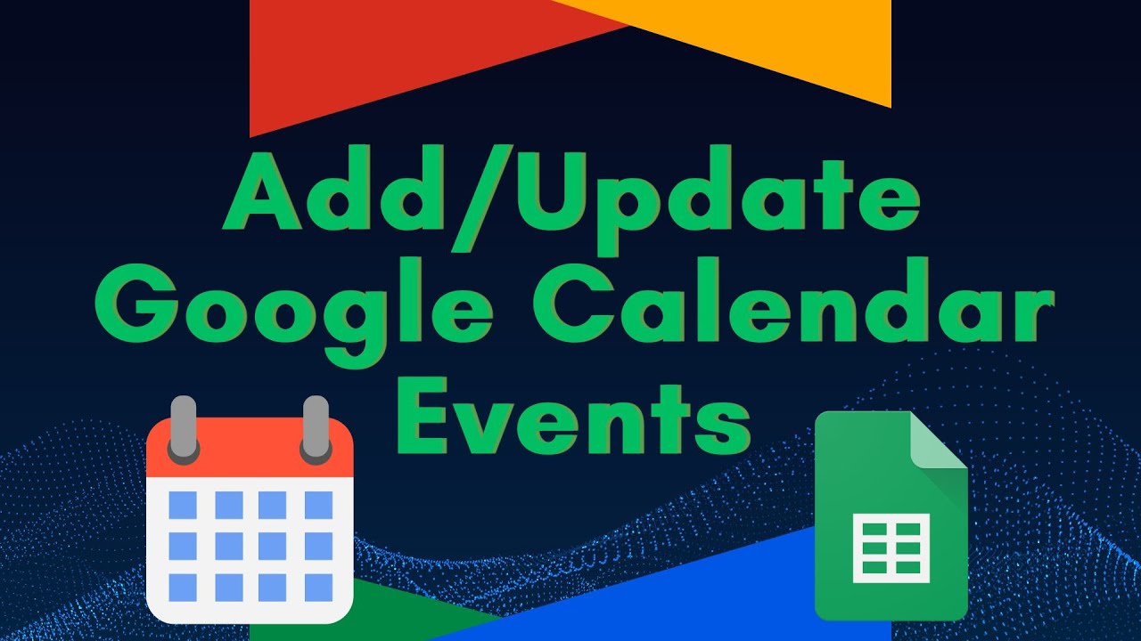 📅 Manage Calendar Events Directly from Google Sheets!