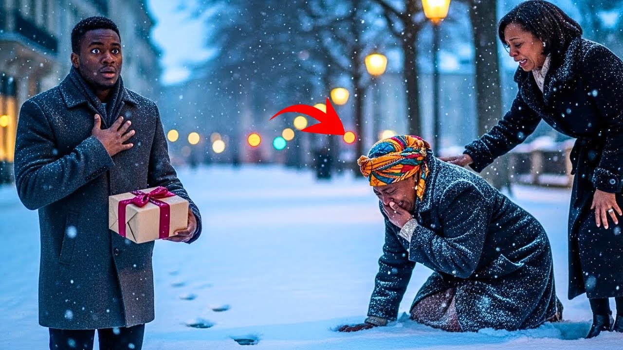 Un cadeau pour maman… puis il la voit dans la neige: le secret éclate