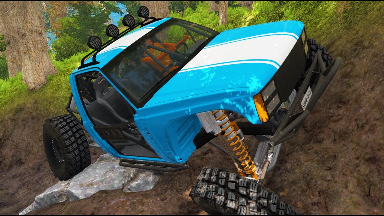 The Super Pig Crawls All Over The Mississippi Backwoods PART 1 | BeamNG Drive Quad HD
