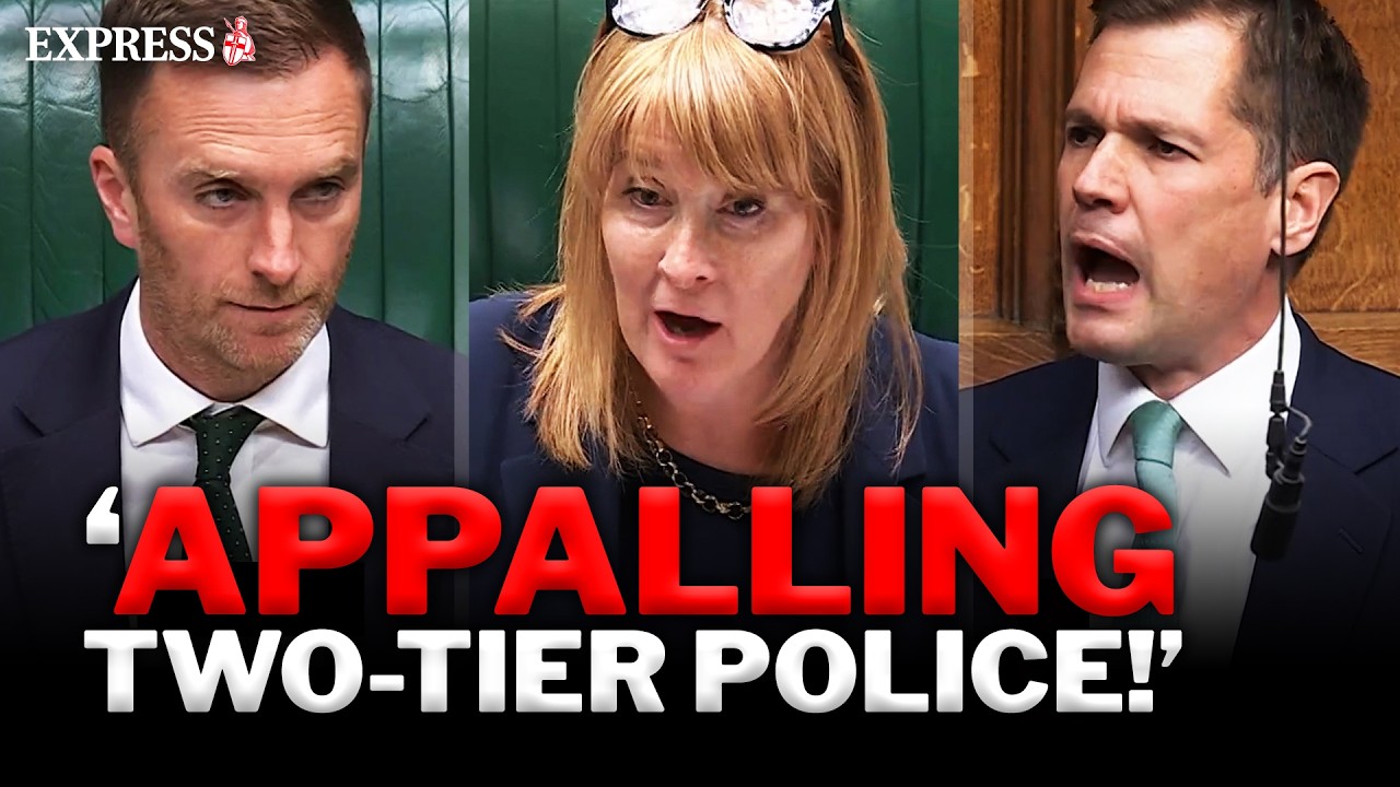 Commons ANGER at 'COMPLETE BETRAYAL' of public trust by 'two-tier' police