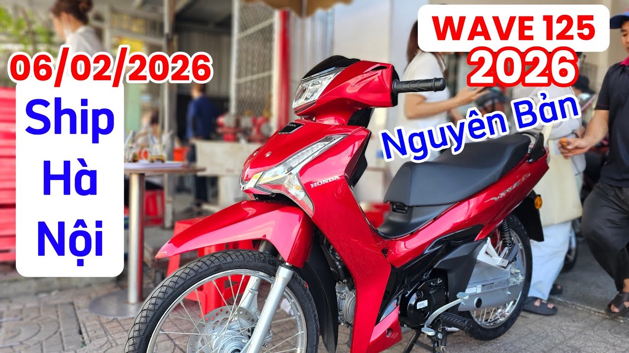 Nguyên Bản WAVE 125 2026 Căm Đĩa ship Hà Nội ngày 06/02 tại CH Mai Duyên. Khải Phạm #wave #125 #2026
