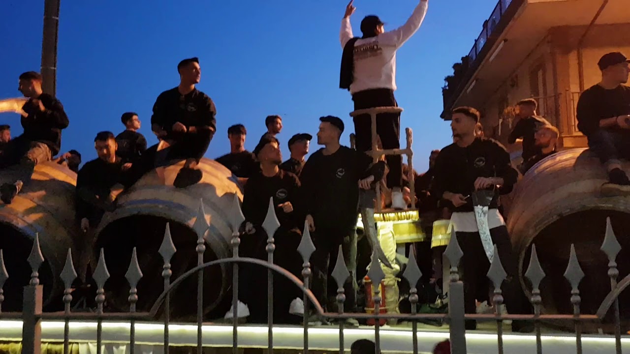 Carri macerata campania 2018. A cumpagnia e sant'Antuono